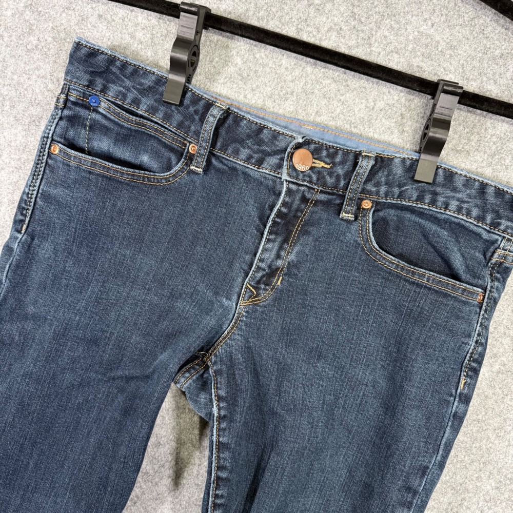 Gap 1969 Always Skinny Jeans Womens 30/10a Dark Indigo Denim Stretch